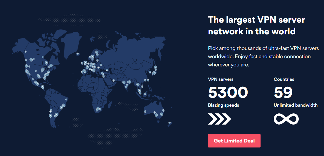 NordVPN The largest VPN server network in the world